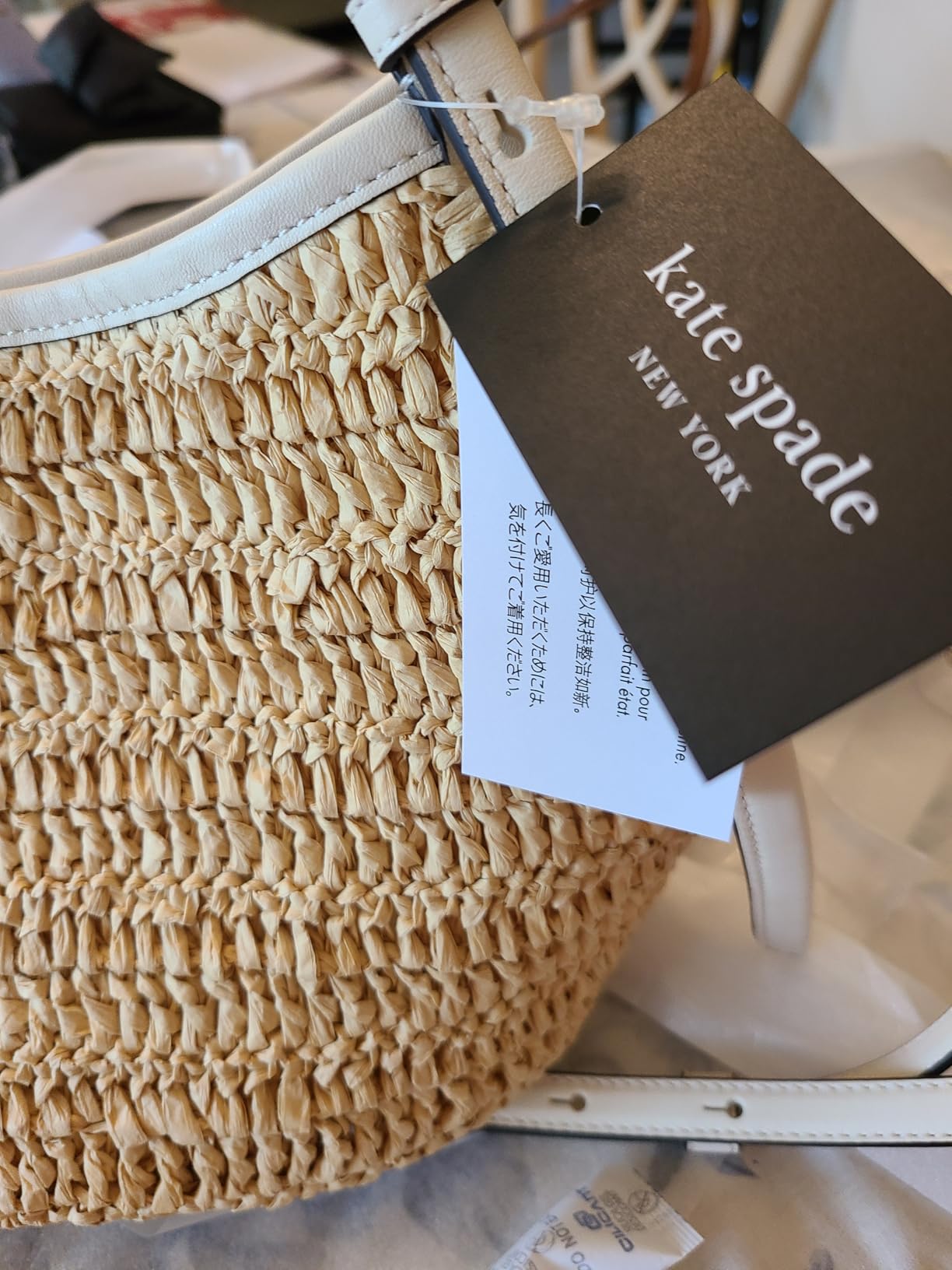 Kate Spade Women's Deco Fine Grain Leather Small Tulip Tote customer photo 2