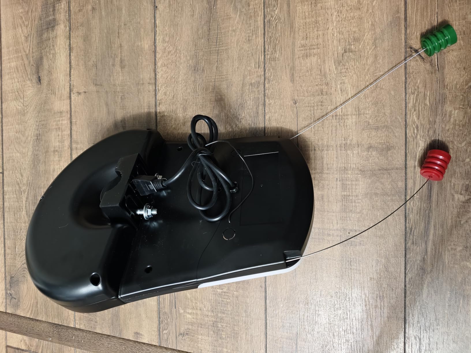 Side Mount Garage Door Opener, Automatic Roll Up Door Opener, 110V Commercial Garage Farm Warehouse Electric Roller Shutter Door Opener with 2 Remotes 800N Quiet Roll Up Doors - Not Fit Flap customer photo 1