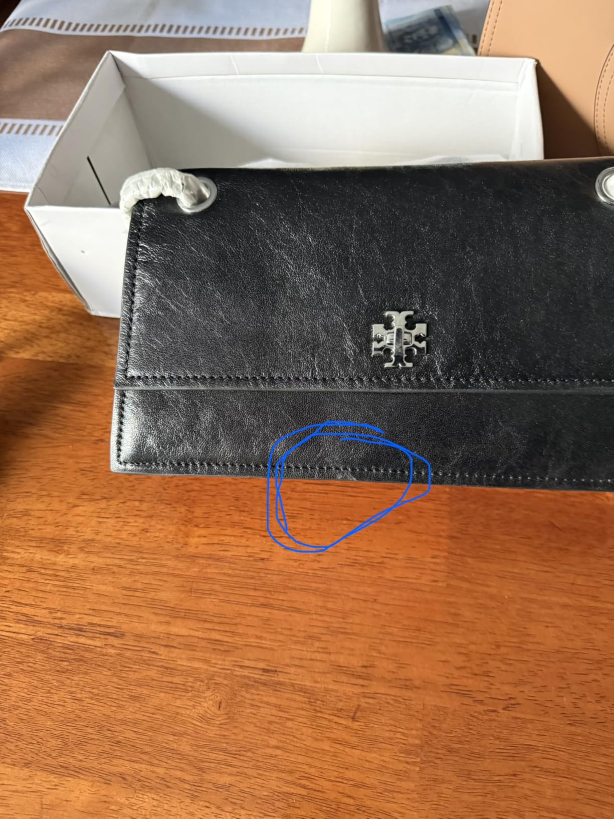 Tory Burch Women's Kira Turnlock Shoulder Bag customer photo 1