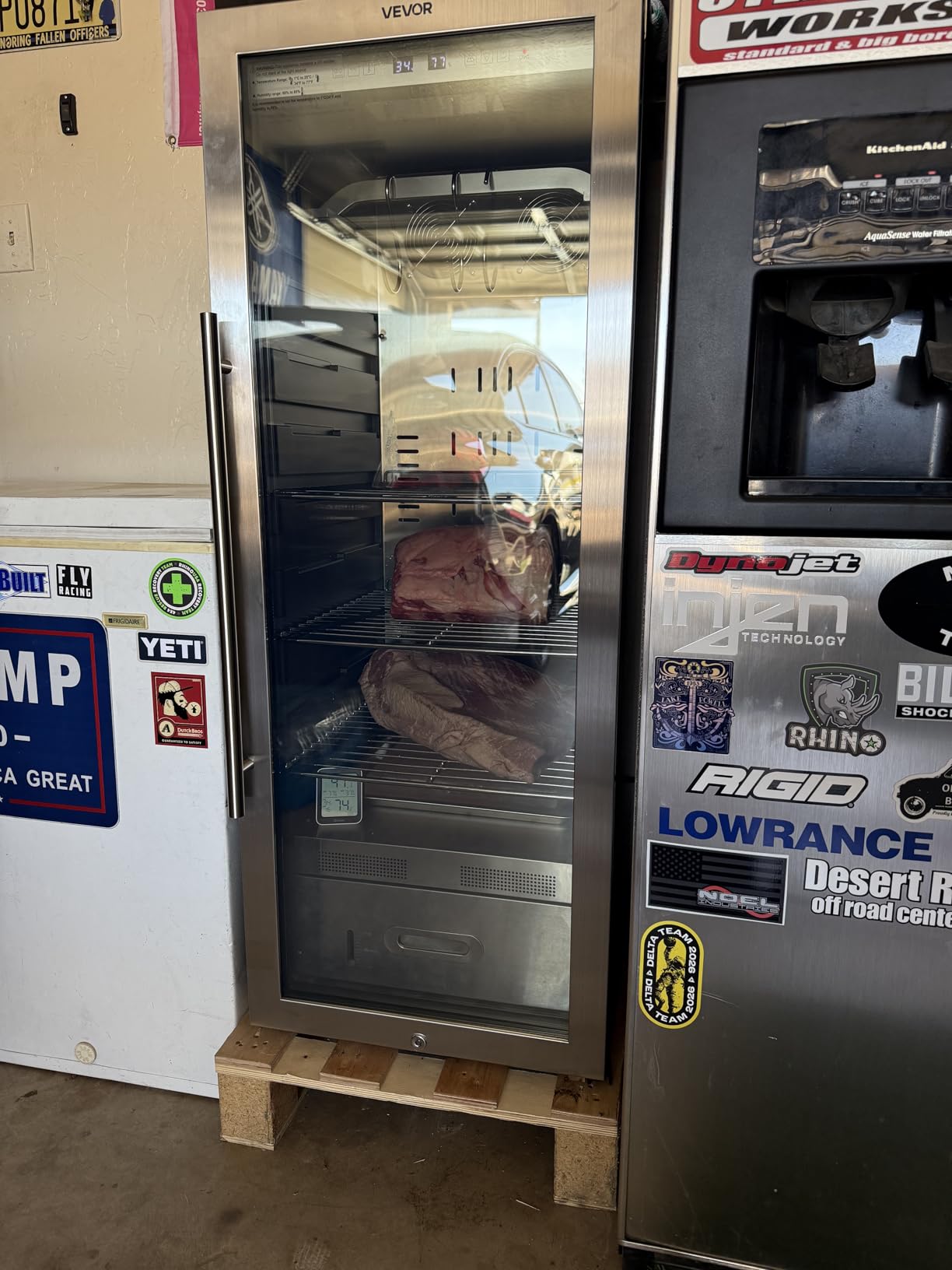 VEVOR 232 LBS Dry Aging Fridge for Steaks, Dry Ager Refrigerator for Meat with Precise Temperature & Humidity Control customer photo 1