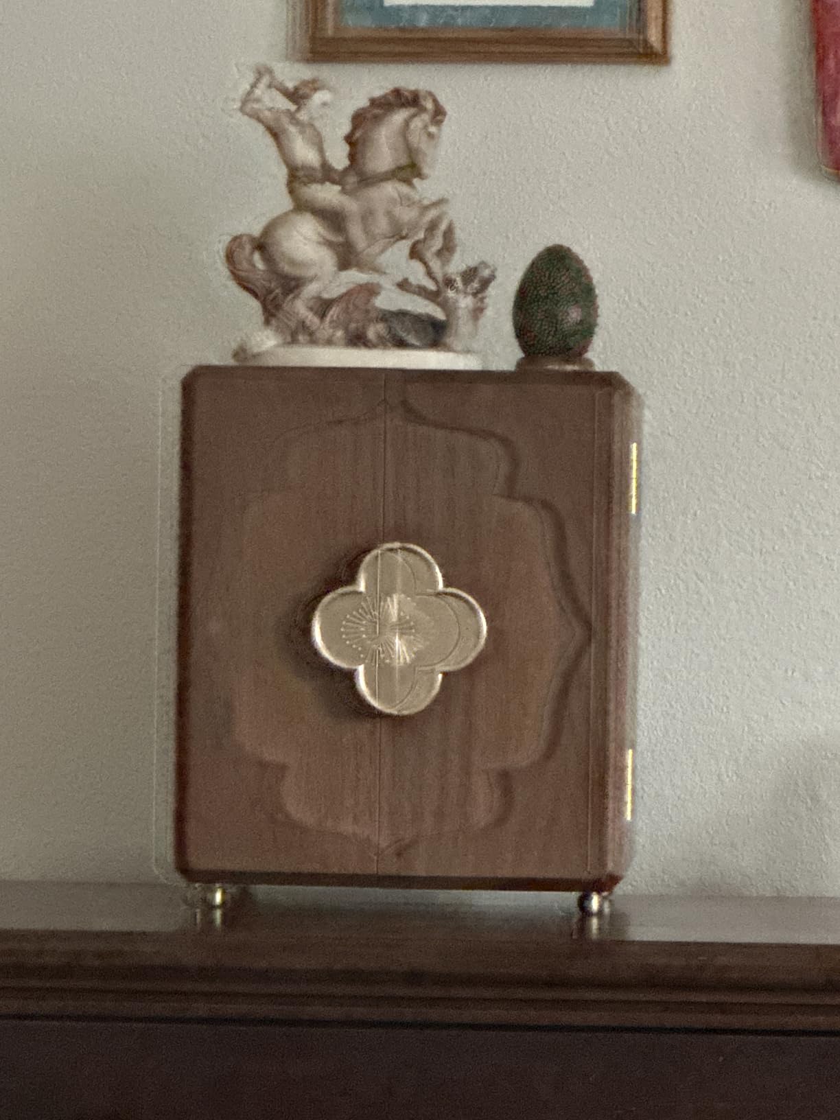 Beniaflow Black Walnut Wooden Jewelry Box-5 Layer Double-Door Large Wood Jewelry Boxes With Magnetic Closure, Classical Style customer photo 1