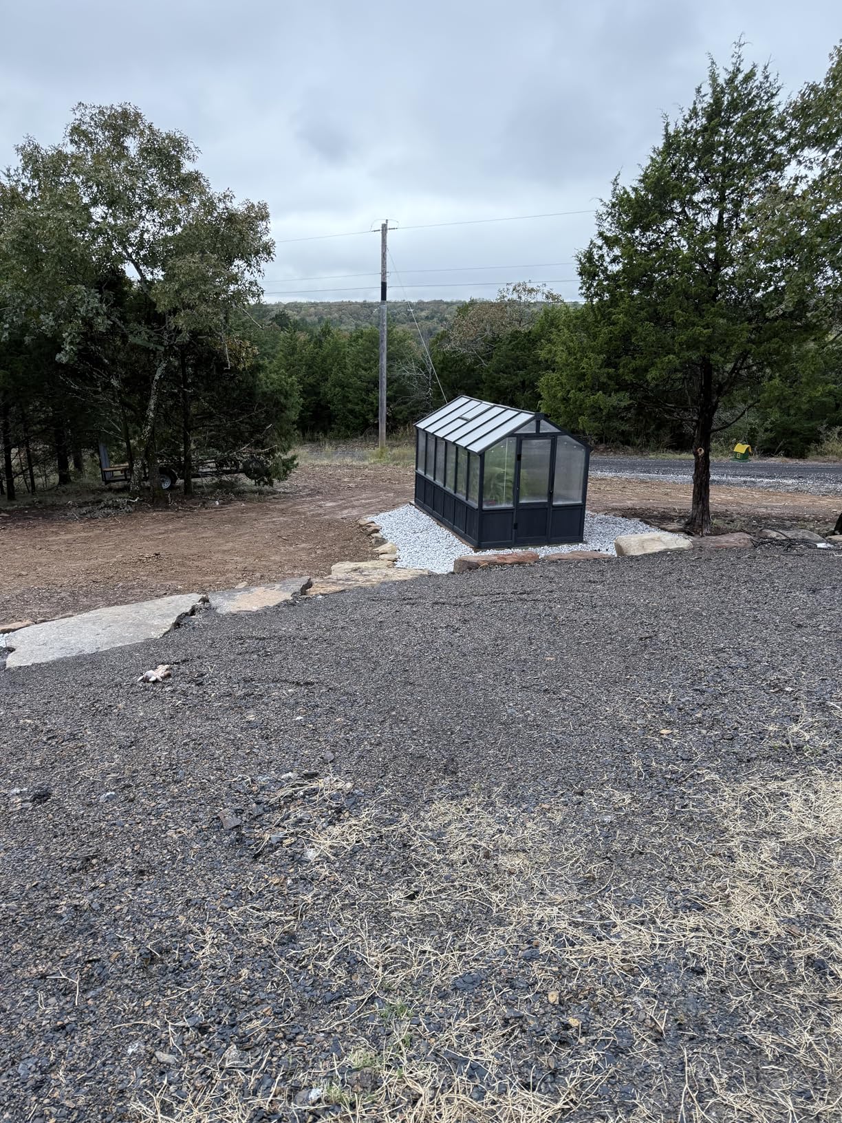 MUPATER 6' x 12' Walk-in Wooden Polycarbonate Greenhouse with Ventilated Window & Lockable Door, Multi-Layer PC Panels for UV Protection, Greenhouse Kit for Outdoor, Garden and Backyard, Black customer photo 1