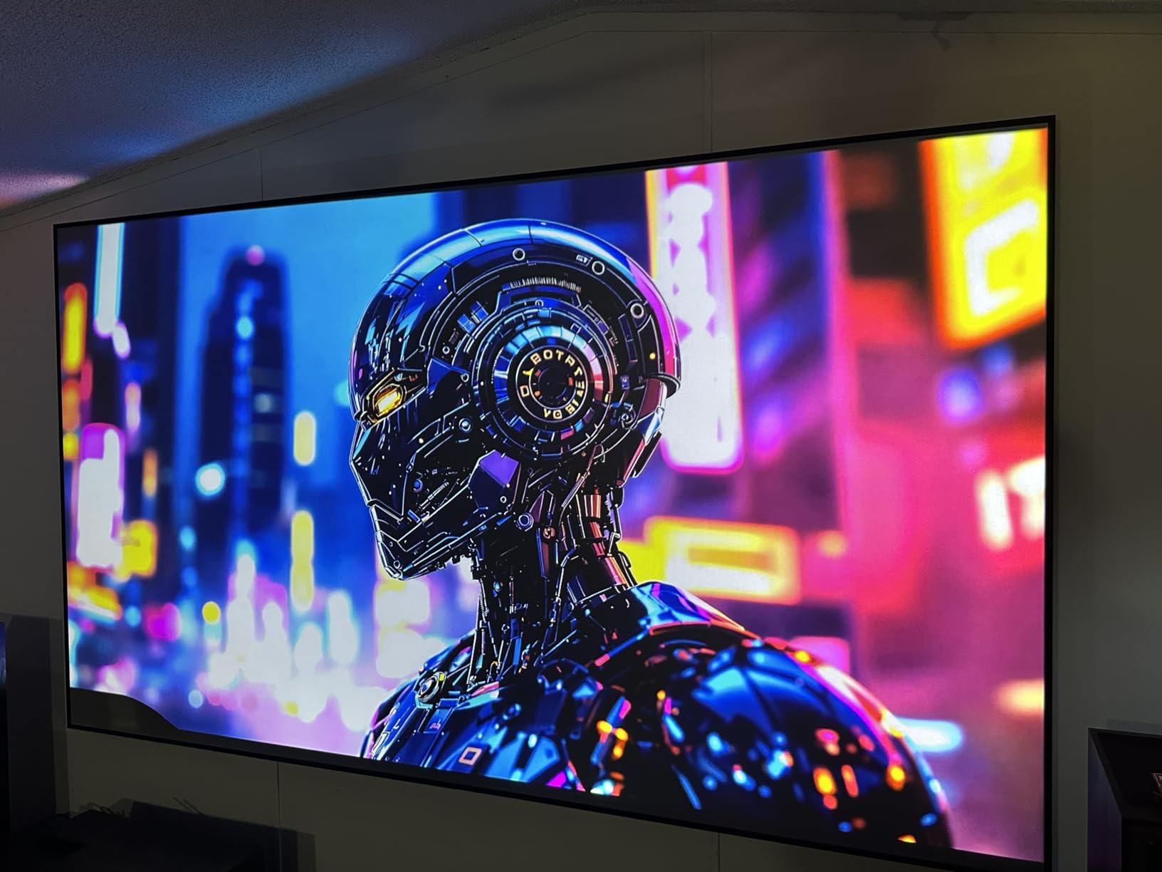 Epson Lifestudio Grand Ultra Short Throw Laser Projector 4K PRO-UHD, Sound by Bose Technology and Downloadable App, Built-In Google TV for Easy Streaming, Plus 3-Chip 3LCD Technology - Black customer photo 2