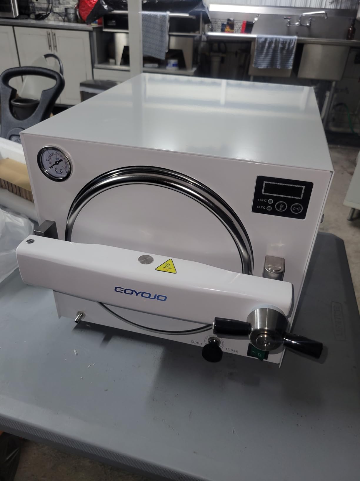 18L Autoclave Sterilizer - Tabletop Class N High Pressure Steam Sterilizer Autoclave Machine with Digital Control, Fast Cycle & Secure Door Lock - for Tattoo, Dental, Beauty Salon & Lab customer photo 1