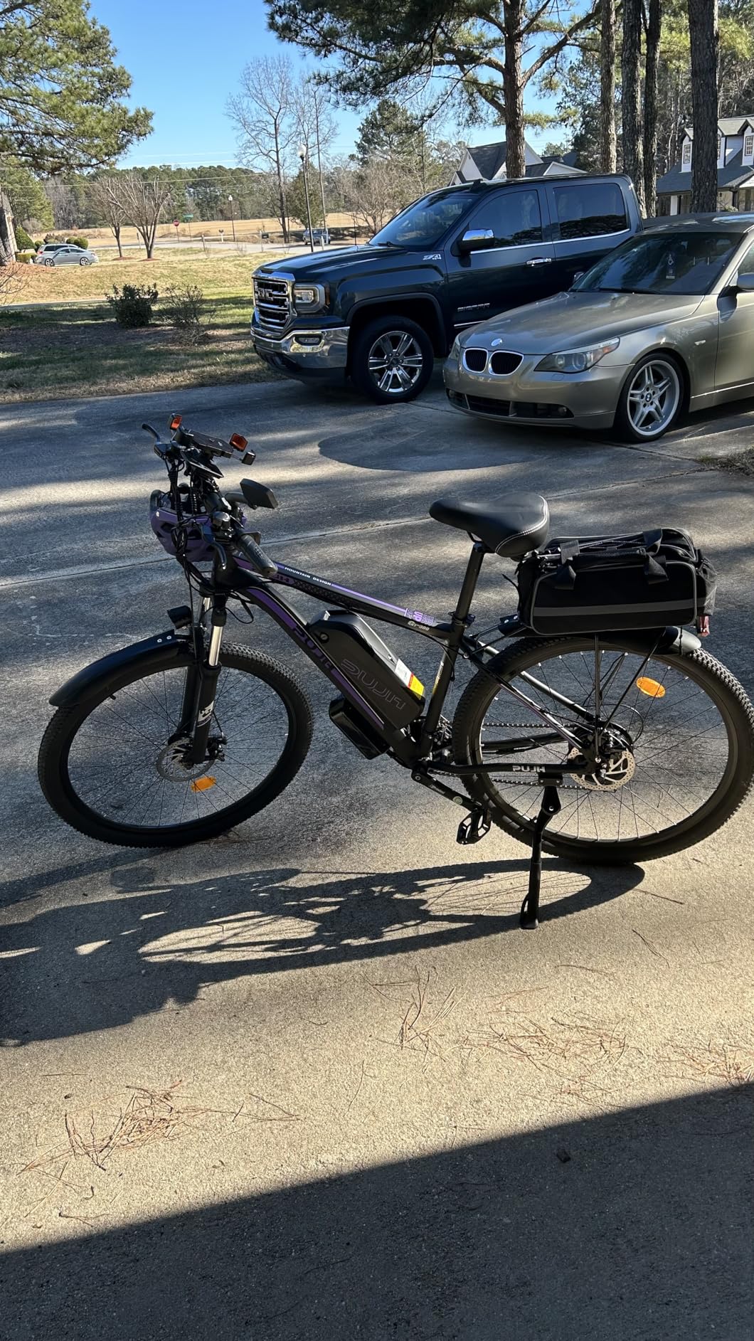 2000W Electric Bike for Men Women 48V 17.5Ah Battery, 29'' Fast Ebike, Max 34 Mph to 80 Miles, Front Suspension Class 3, Snow Off Road Commuter Mountain E-Bike for Adults customer photo 2
