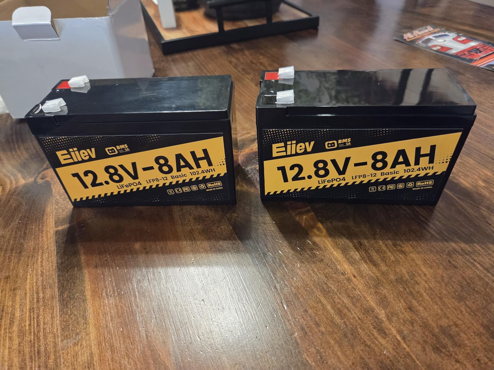 12V 100Ah Lithium Battery, LiFePO4 Battery Built-in 100A BMS Protect, Group 31 Deep Cycle Portable Power, Lithium Iron Phosphate Battery for Trolling Motors, Yacht, Marine, RV, Home Energy customer photo 2