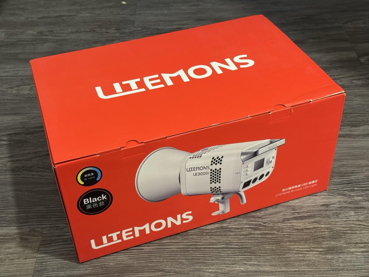 Godox Litemons LE200Bi 220W Bi Color COB LED Video Light, Professional Bowens Mount Studio Continuous Photography Lighting CRI/TLCI 98+ 57700 Lux@1m APP DMX Control Ultra Quiet for Video Recording customer photo 2