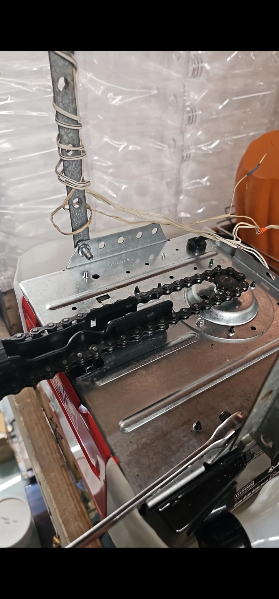 Craftsman 3/4 HP myQ Ultra-Quiet Smart Belt Drive 2-Light System Garage Door Opener with Wi-Fi and Battery Backup customer photo 1