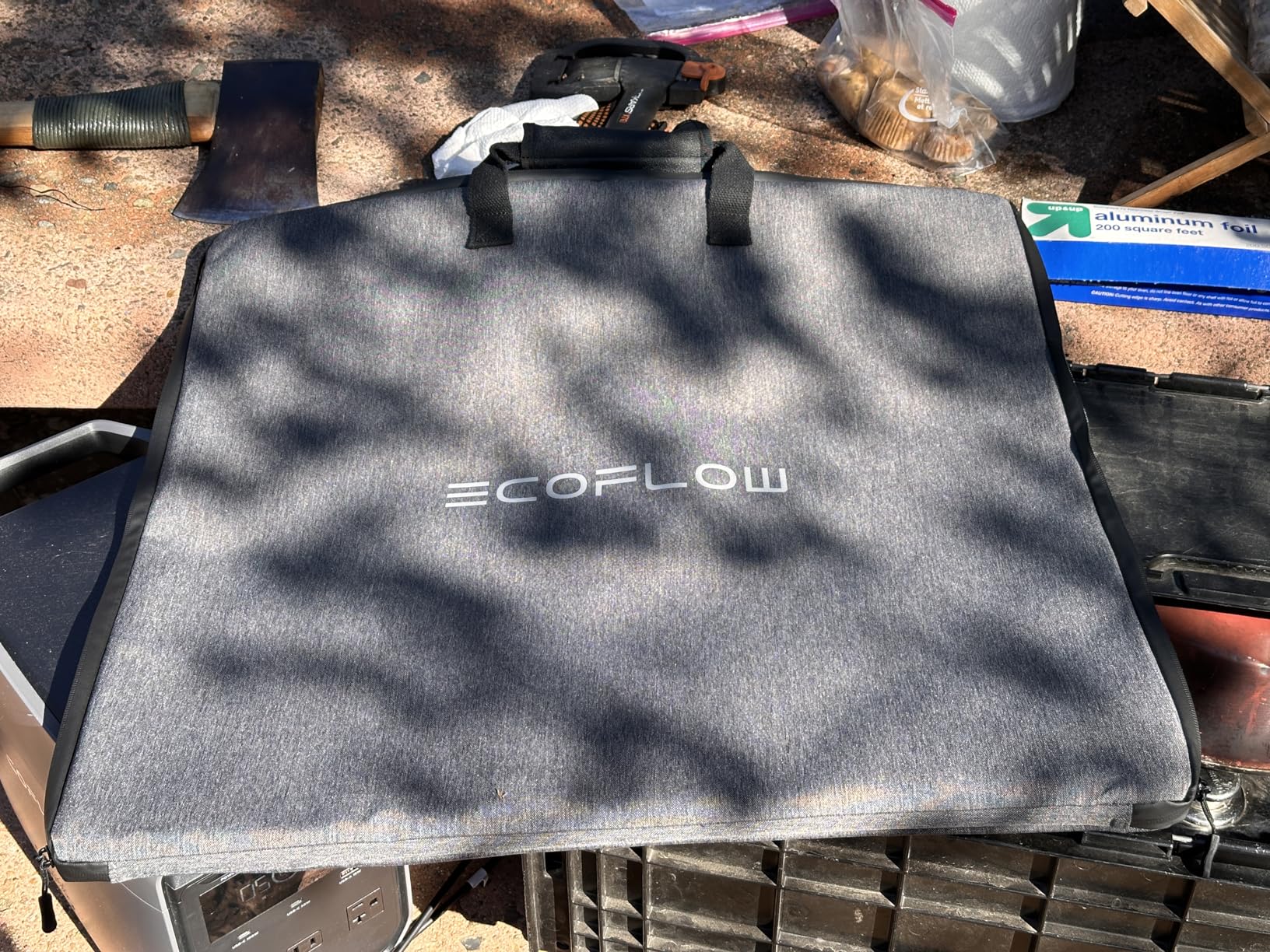 EcoFlow Solar Generator DELTA 3 Classic with 220W Solar Panel, 1024Wh LiFePO4 Battery Portable Power Station, 1800W AC/100W USB-C Output (3600W Surge), 1 Hr Fast Charge for Home, Camping, RV customer photo 1