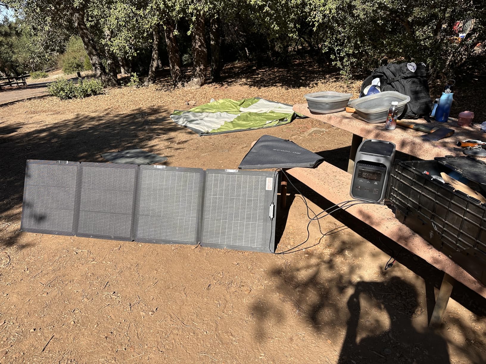 EcoFlow Solar Generator DELTA 3 Classic with 220W Solar Panel, 1024Wh LiFePO4 Battery Portable Power Station, 1800W AC/100W USB-C Output (3600W Surge), 1 Hr Fast Charge for Home, Camping, RV customer photo 2