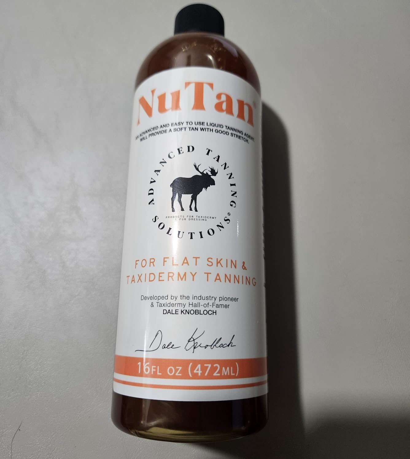 NuTan 16oz Tanning Formula by Advanced Tanning Solutions - Soft, Durable Tan for Deer, Moose, Bear, Elk, Fox, Rabbit Hides - Made In USA customer photo 3