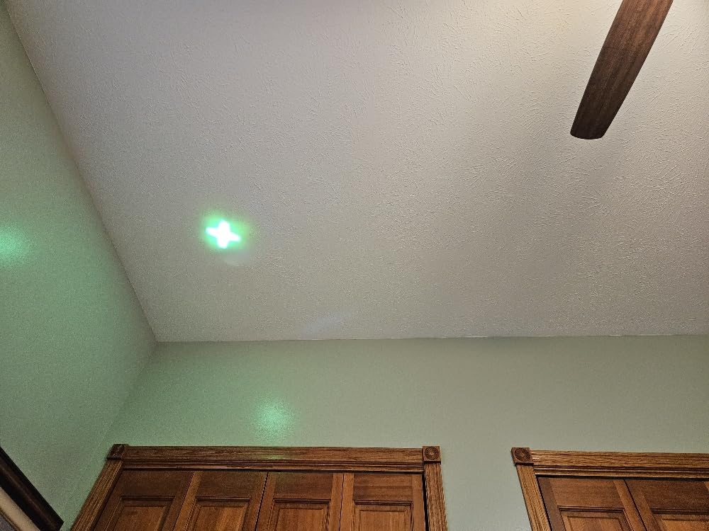 MINGJIE 120W Moving Head DJ Lights, 18-Facet Prism Stage Lighting with 8 Gobos & 8 Colors, DMX512 Sound Activated LED Beam Spot for Wedding, Bar, Party, KTV, Stage Show (1 Pack =4PCS) customer photo 1