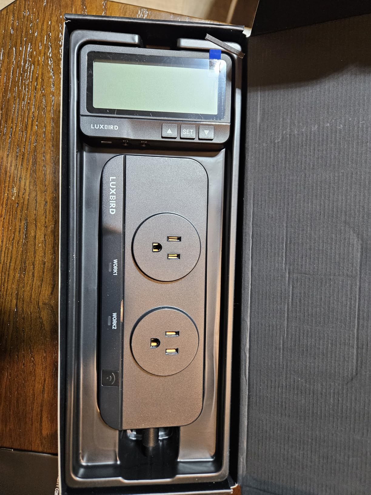 LUXBIRD WiFi Temperature & Humidity Controller LTC-318-W, Smart Thermostat Humidistat Outlet with Split Monitor, Dual-Zone Temperature Humidity, App Control for Grow Tent Greenhouse Reptile Terrarium customer photo 1