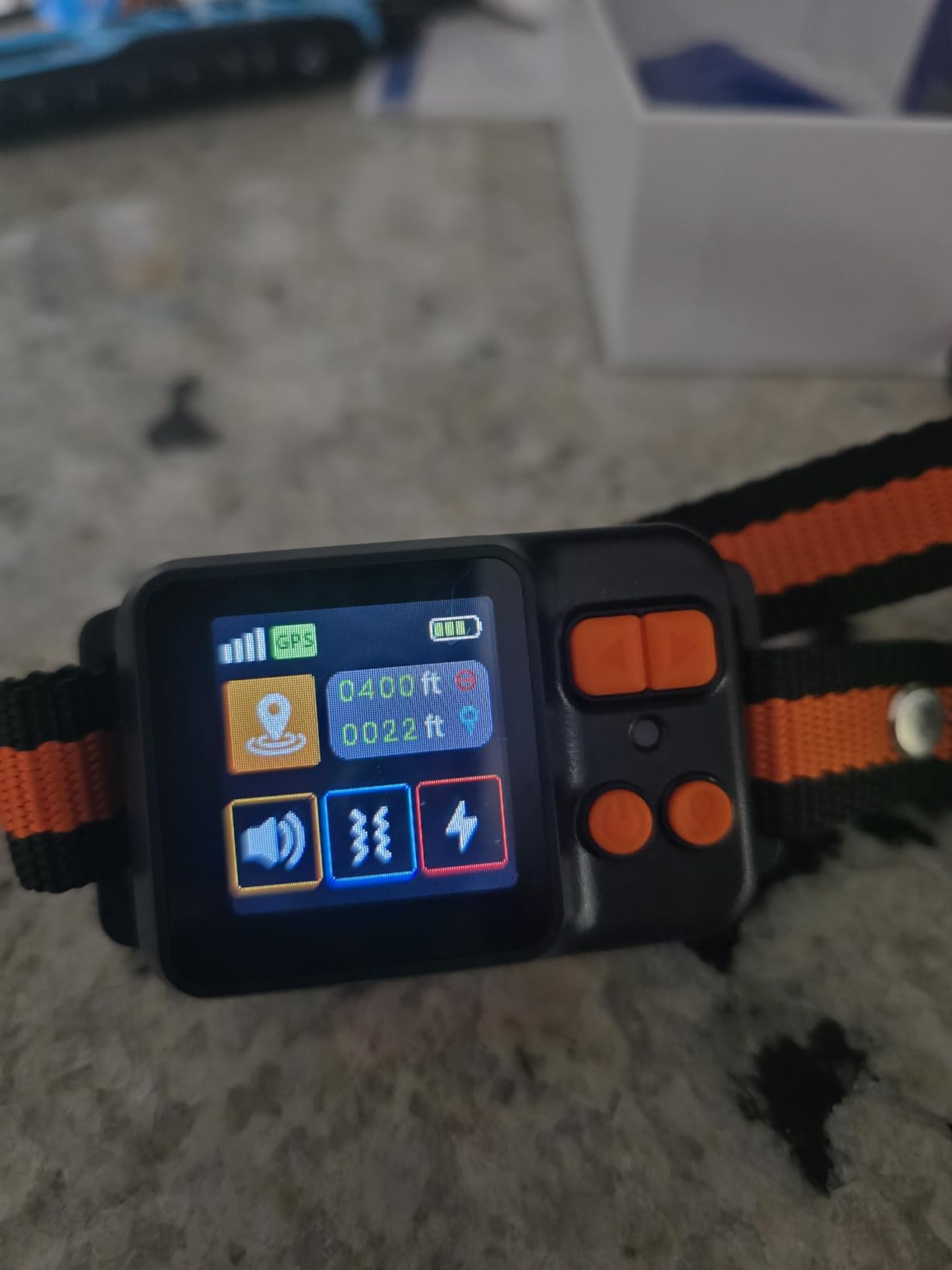GPS Wireless Dog Fence System, Electric Dog Fence Using GPS Electric Satellite Technology, IPX7 Waterproof Rechargeable Design, GPS Dog Collar Has 2 Modes Circular and Free-Form Fence customer photo 1