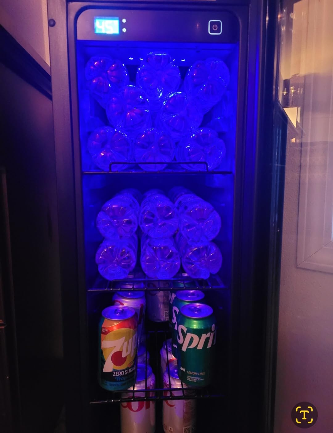 176 Bottle Dual Zone Wine Fridge 24 Inch Large Capacity, Built-in & Freestanding Wine Cooler Refrigerator, Upgraded Compressor Temperature Memory, Quiet Sliding Rail Shelves Professional Wine Cellar customer photo 1