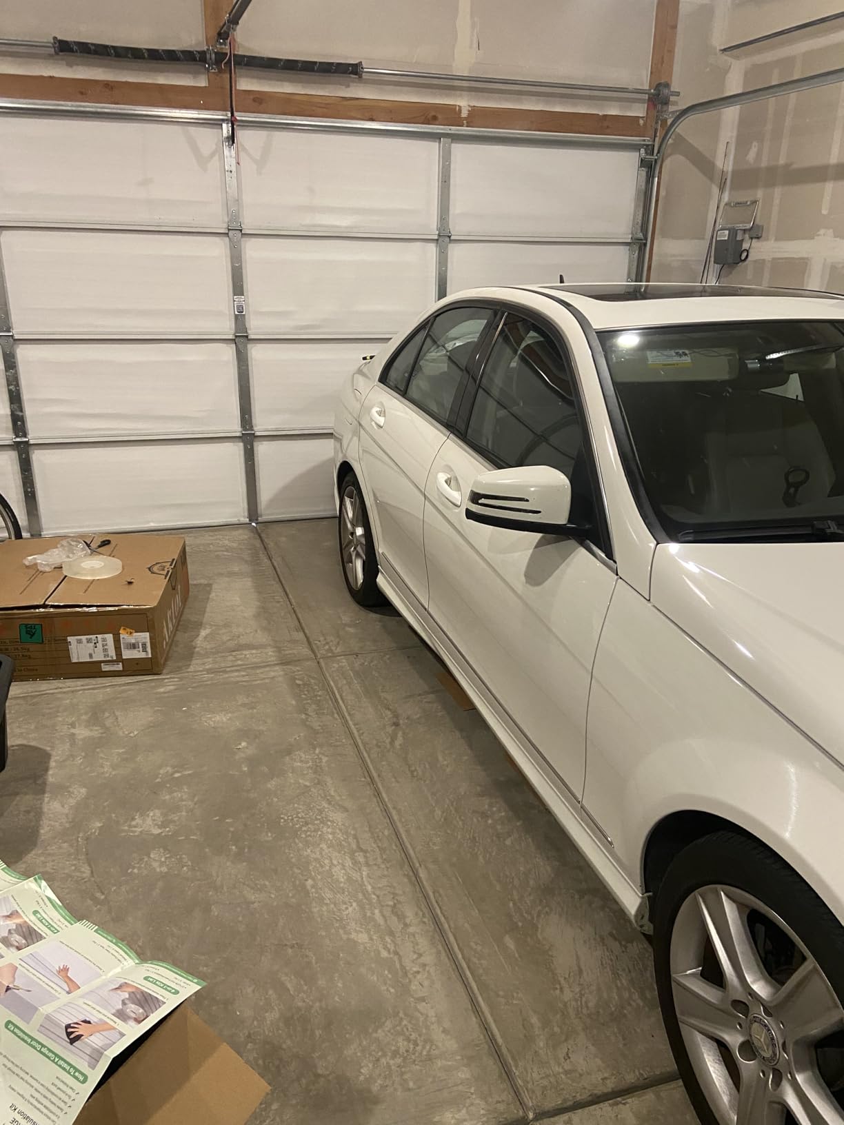 SmartGARAGE - Reflective Garage Door Insulation Kit (Black) customer photo 1