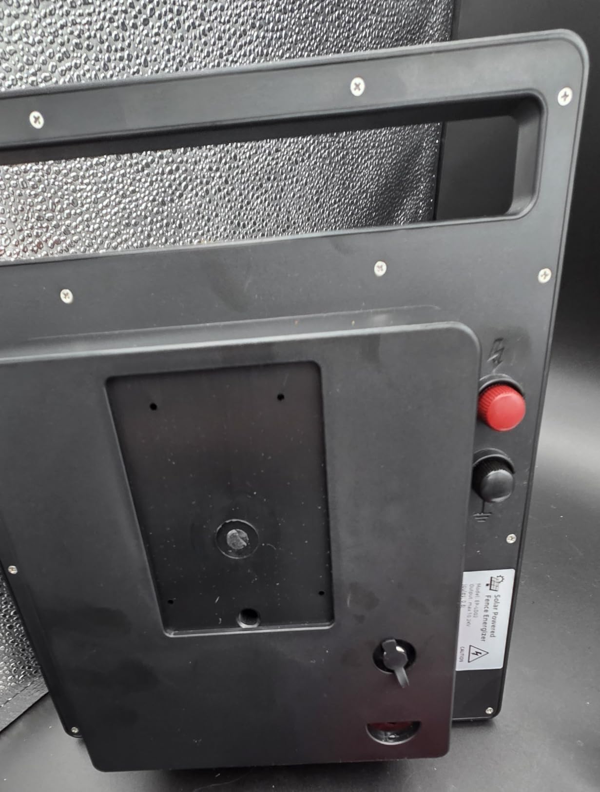 Solar Electric Fence Charger 1.2J Stored Energy, 45 Miles Coverage, 8W Solar Fence Energizer with 10000mAh Battery, 7-11kV Output, Smart Alarm, All-Weather Fence Charger for Cattle, Horses & Farms customer photo 1