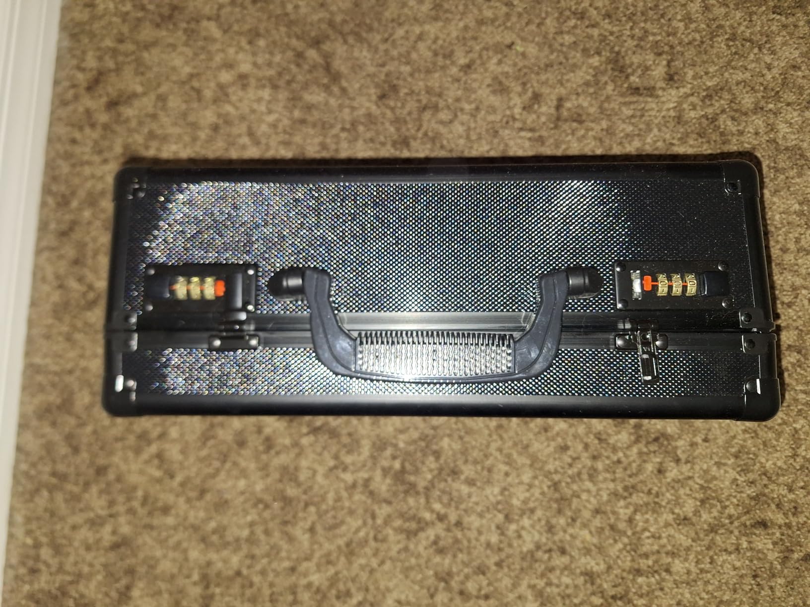 Coin Storage Box - Holds 120 NGC/PCGS Slabs, Combination Lock Secure Coin Case, Ideal for Storage, Transport & Organization of Valuable Coin Collection Supplies, Black customer photo 2