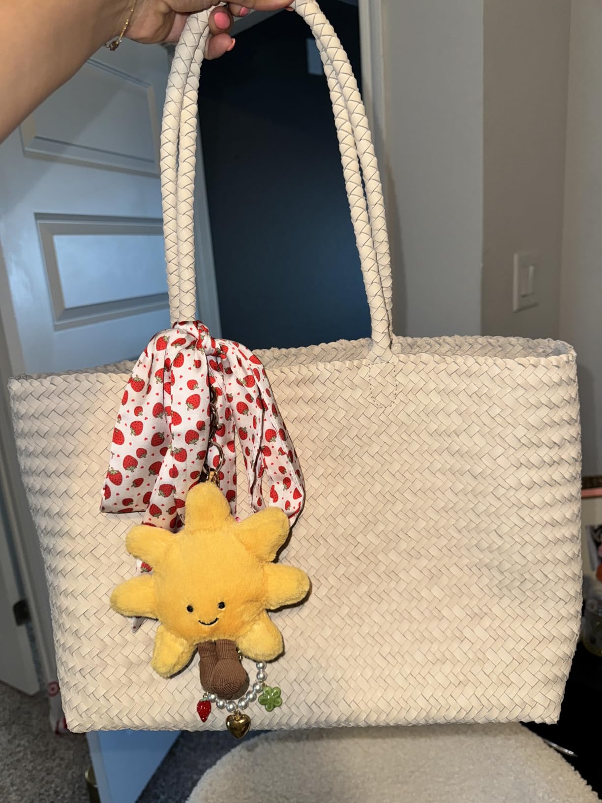 Madewell Women's The Handwoven Leather Tote customer photo 1