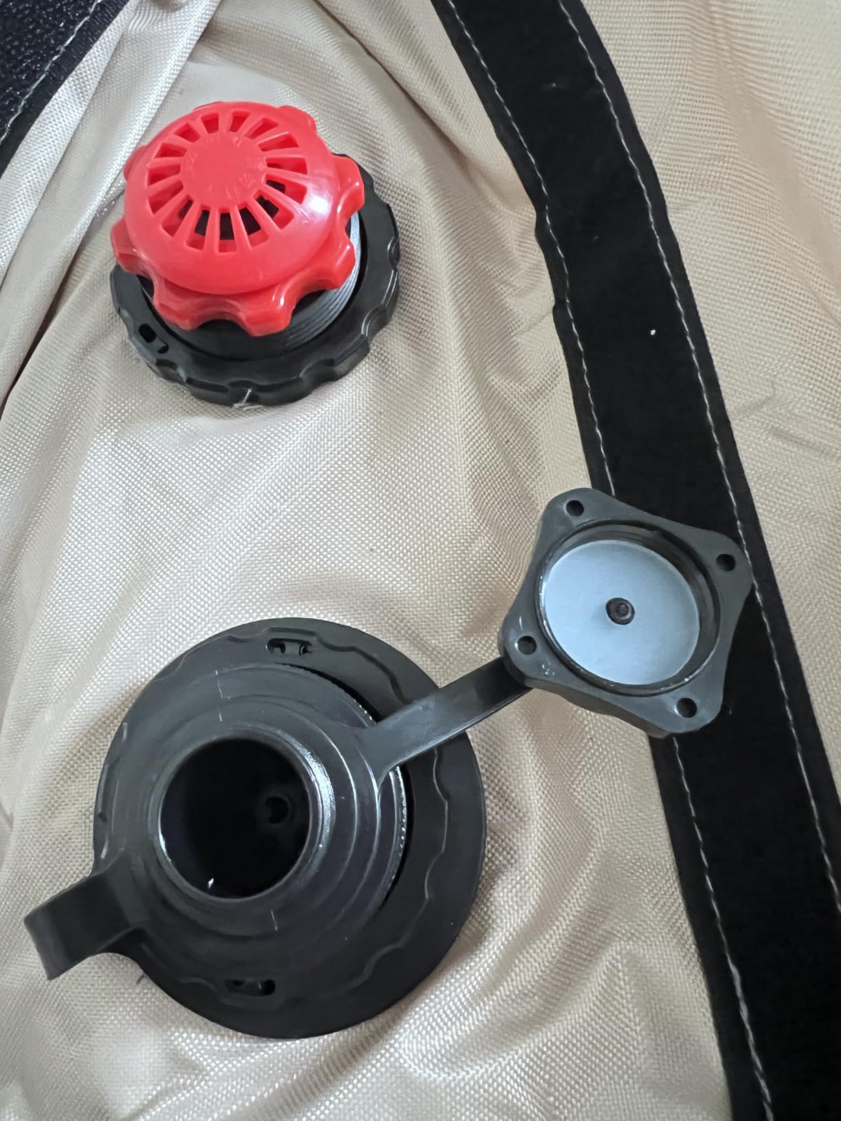 Inflatable Tent with Skylight, Quick Setup Blow Up Tents with Pump, Hot Tent with Stove Jack, Waterproof Oxford Inflatable House for Camping, Air Glamping Tents for Camping Adult 8-12 Person customer photo 1