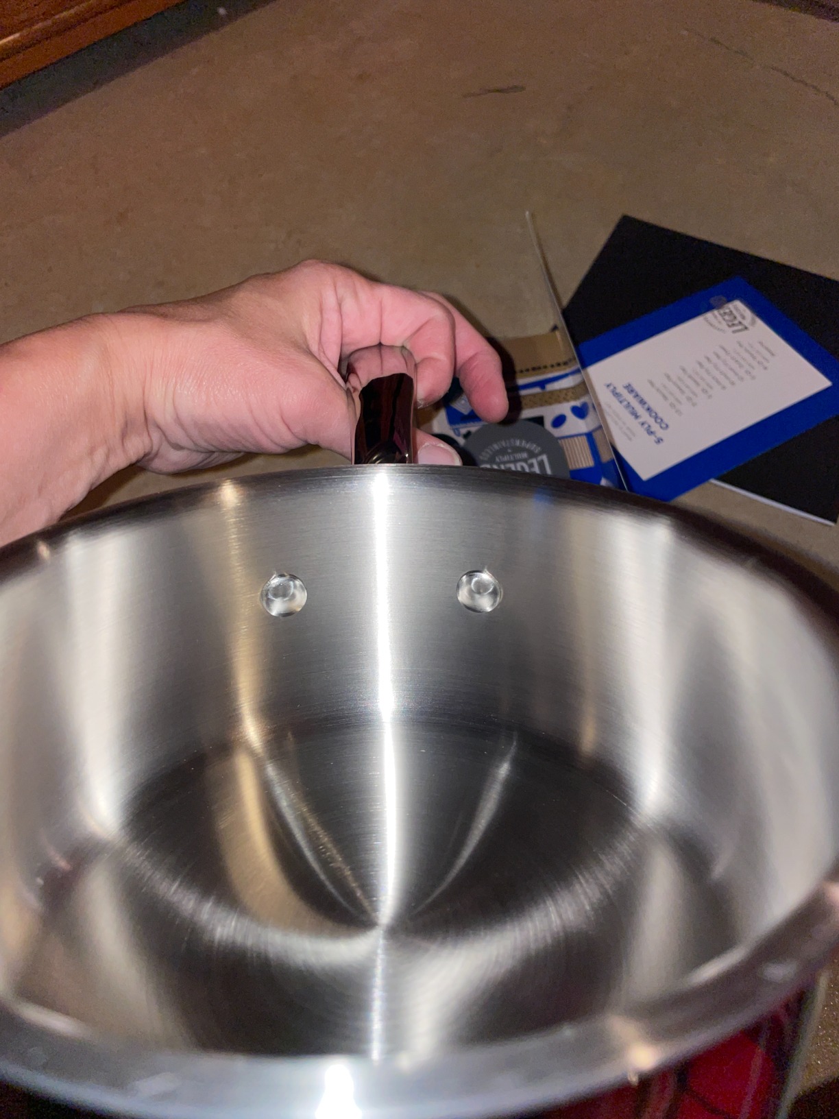 LEGEND COOKWARE 5-Ply Stainless Steel Cookware Set - 19-Piece Pots and Pans Set - Induction Compatible - Oven Safe 800°F - Non-Toxic, No Coatings - Built to Last Generations customer photo 2