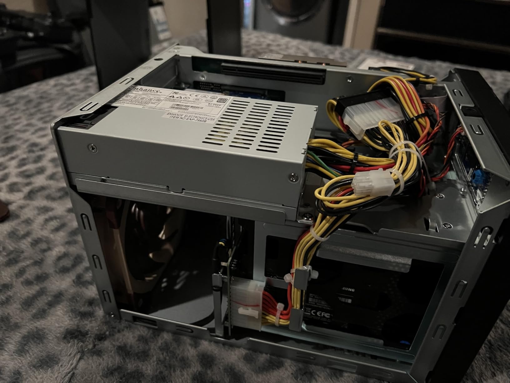 QNAP TVS-h474-PT-8G-US 4 Bay High-Speed Desktop NAS with Intel Pentium Gold 2-core CPU, 8GB DDR4 Memory, 2.5 GbE Networking and PCIe Gen 4 expandability (Diskless) customer photo 1