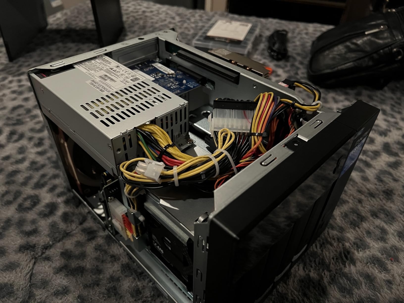 QNAP TVS-h474-PT-8G-US 4 Bay High-Speed Desktop NAS with Intel Pentium Gold 2-core CPU, 8GB DDR4 Memory, 2.5 GbE Networking and PCIe Gen 4 expandability (Diskless) customer photo 2