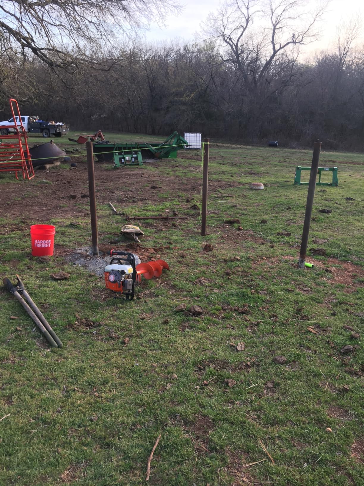 NEO-TEC 63CC Post Hole Digger Auger Drill Gas Powered 2-Stroke & 6