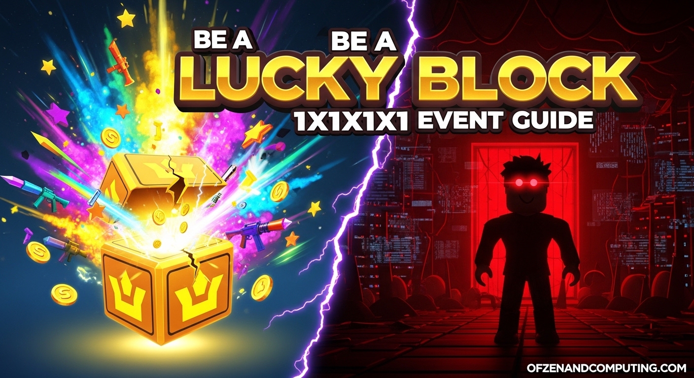 Be a Lucky Block 1x1x1x1 Event Guide