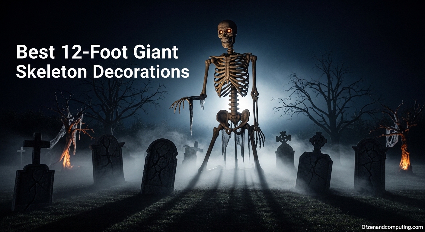 Best 12-Foot Giant Skeleton Decorations