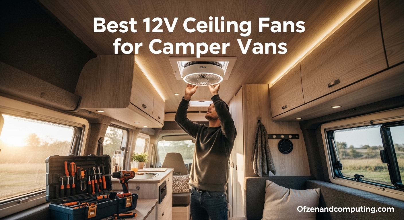 Best 12V Ceiling Fans for Camper Vans