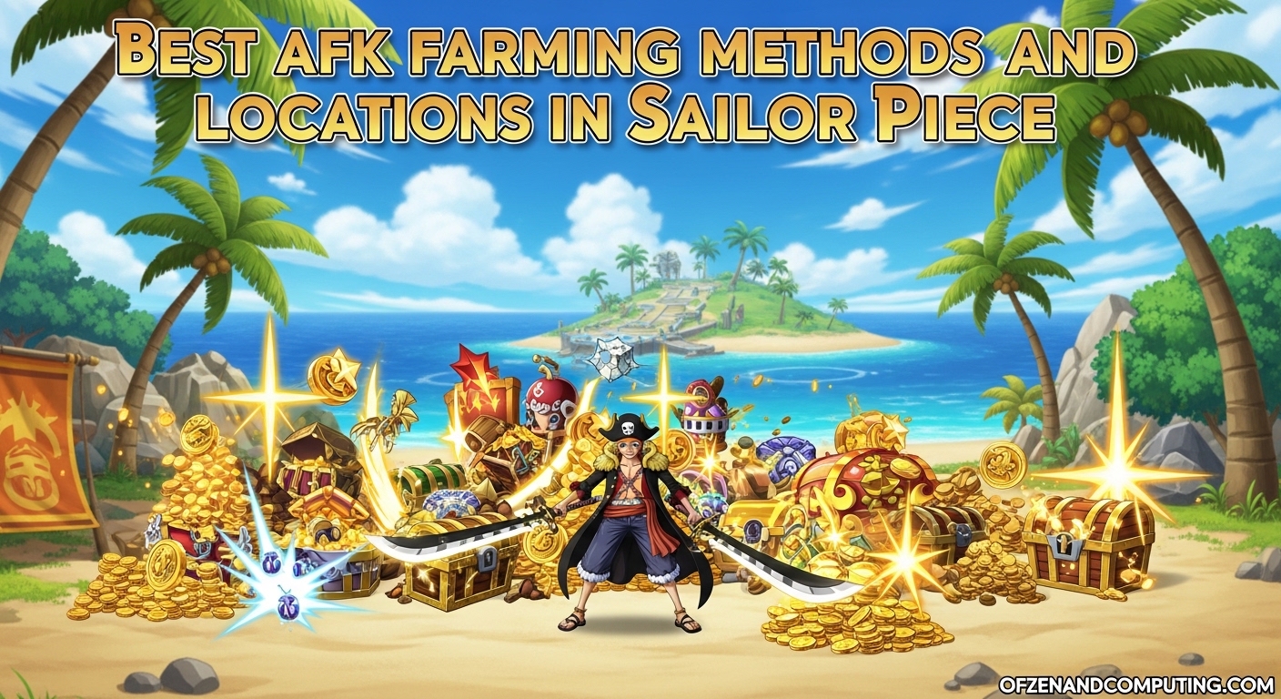 Best AFK Farming Methods and Locations in Sailor Piece