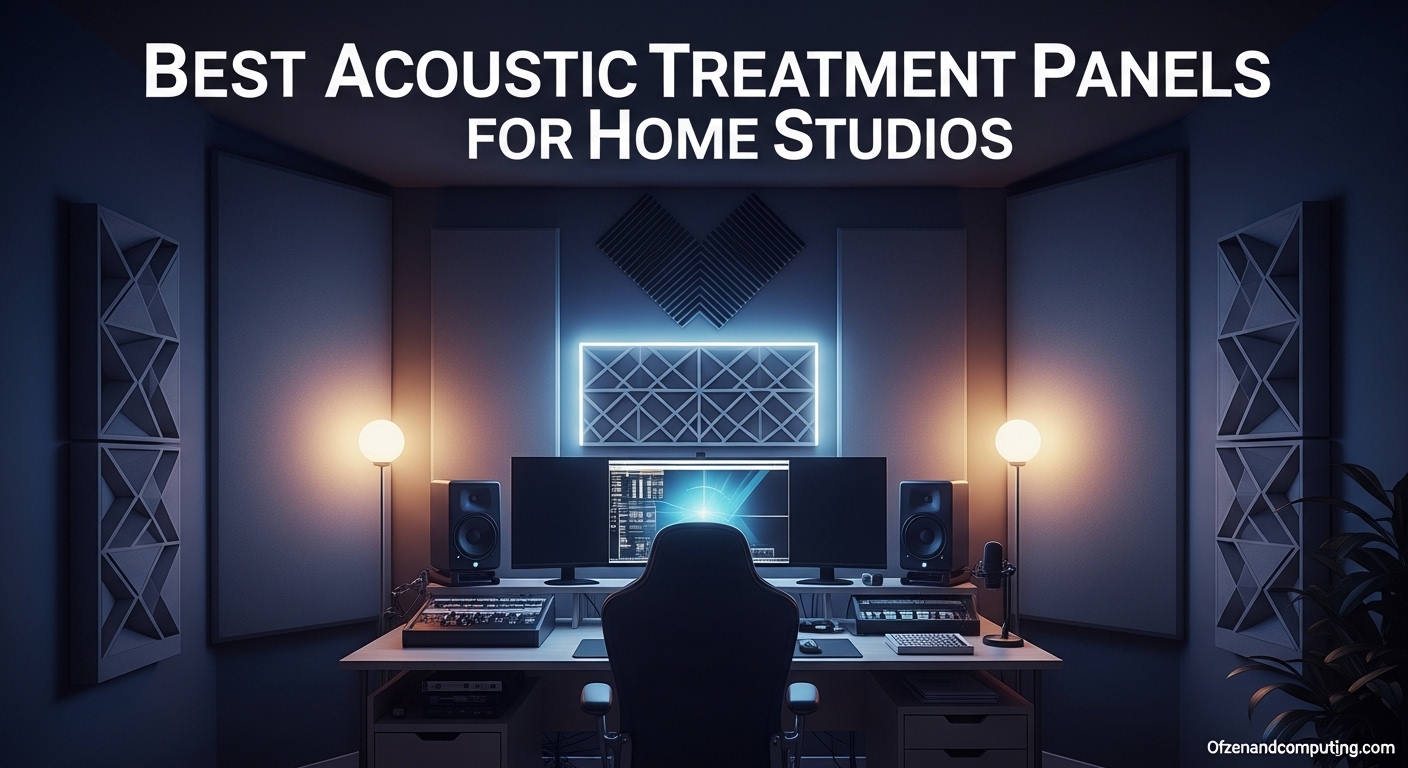 Best Acoustic Treatment Panels for Home Studios