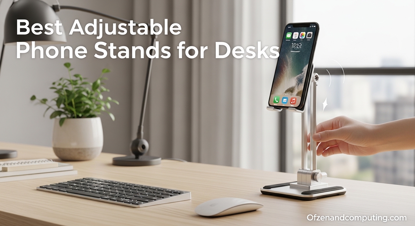 Best Adjustable Phone Stands for Desks
