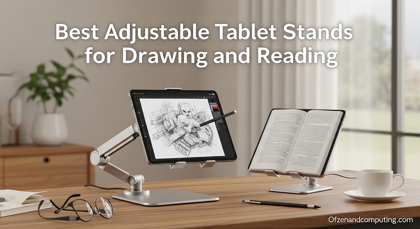 Best Adjustable Tablet Stands for Drawing and Reading