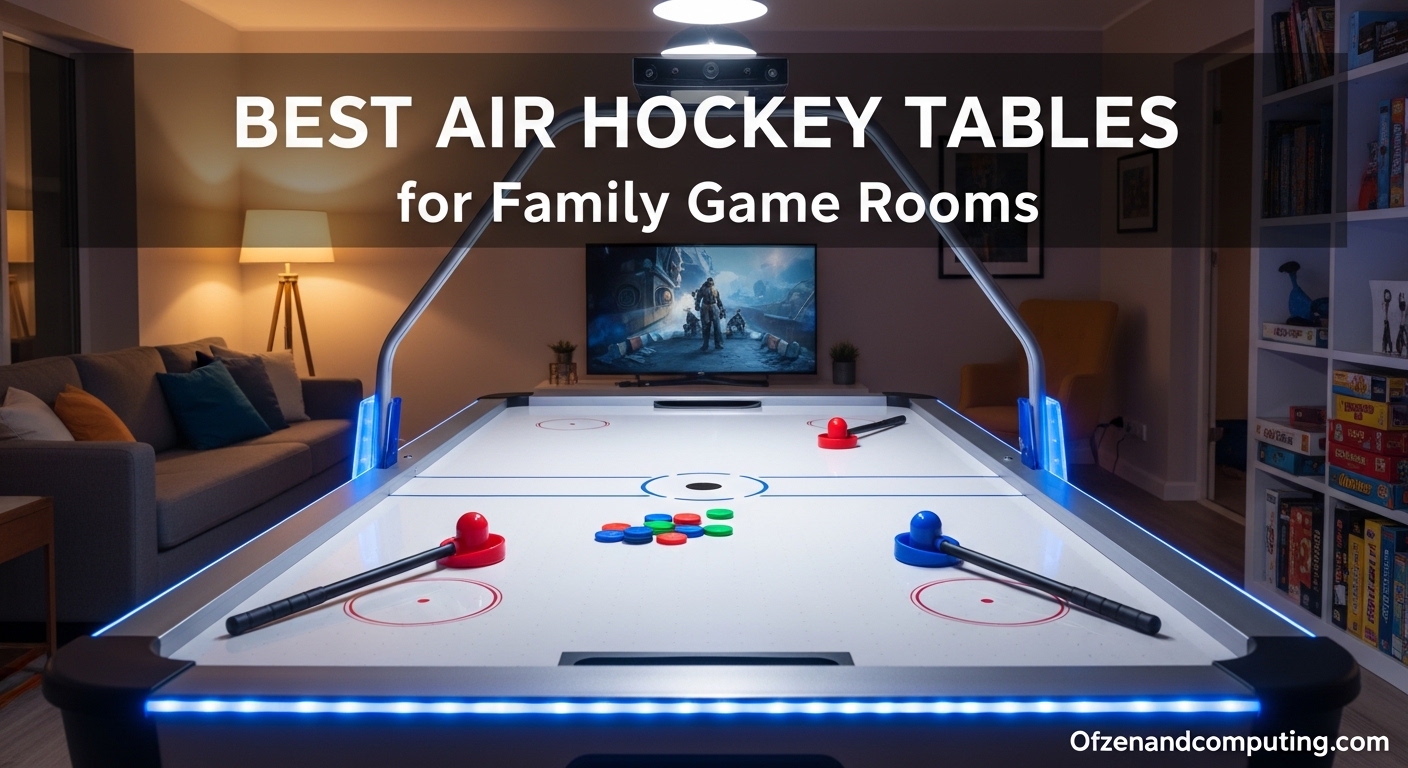 Best Air Hockey Tables for Family Game Rooms