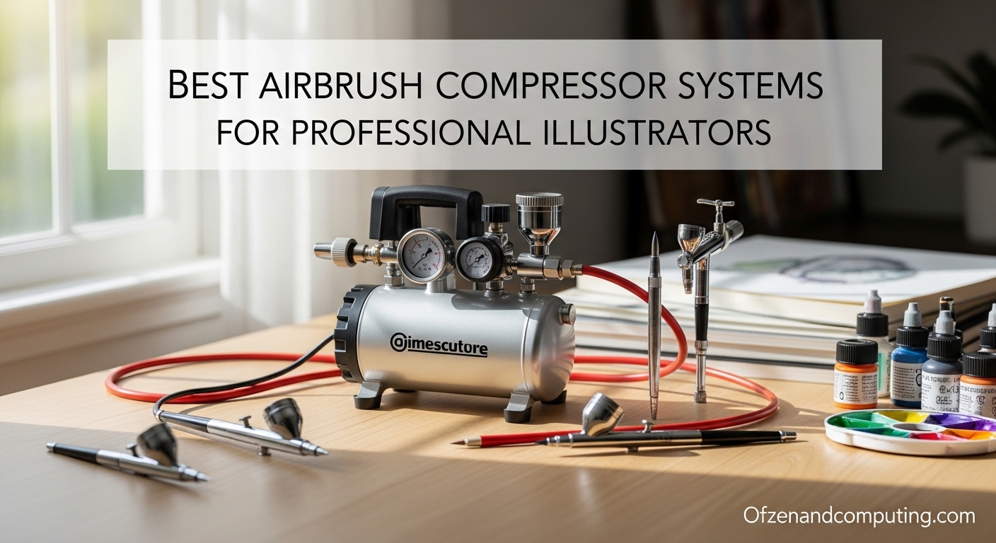 Best Airbrush Compressor Systems for Professional Illustrators