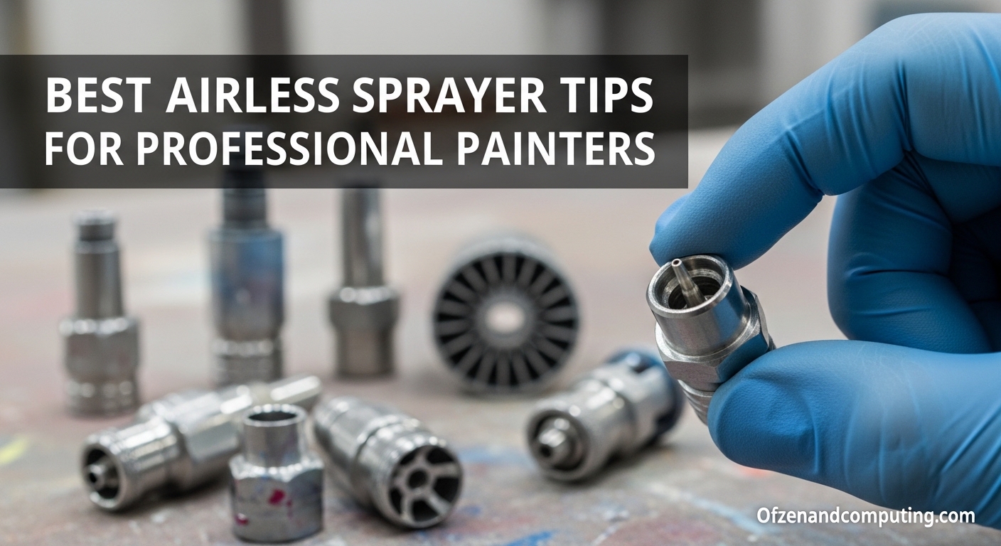 Best Airless Sprayer Tips for Professional Painters