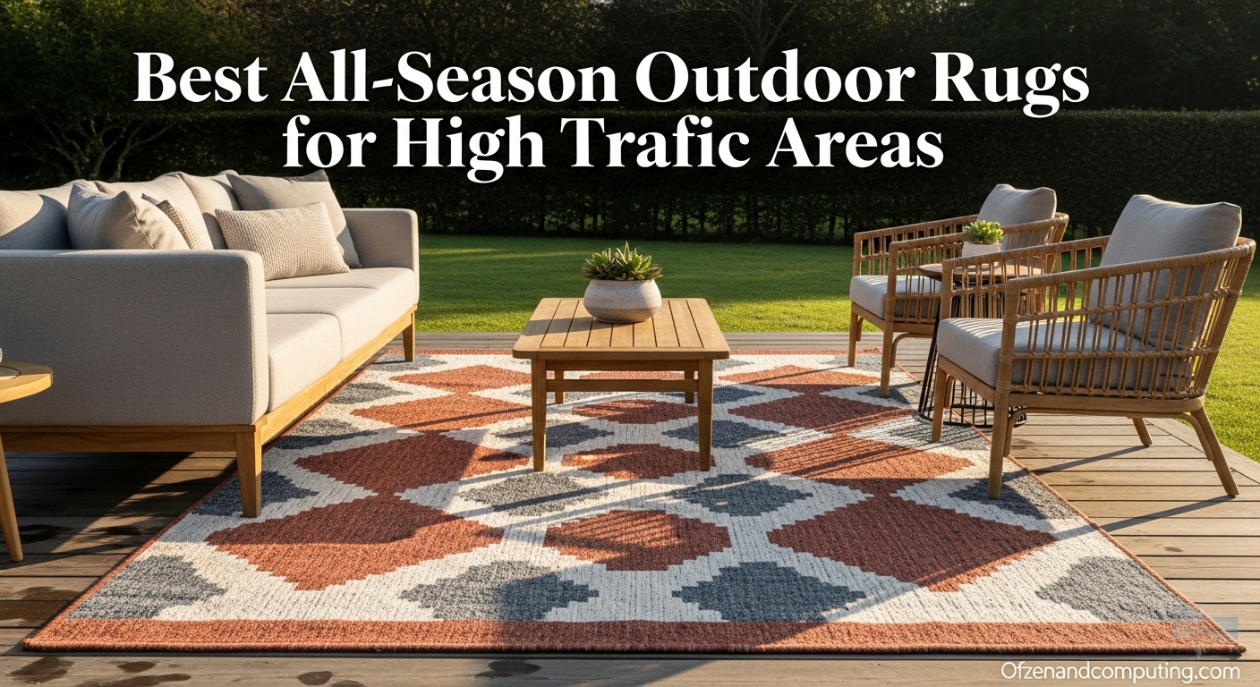 Best All-Season Outdoor Rugs for High Traffic Areas
