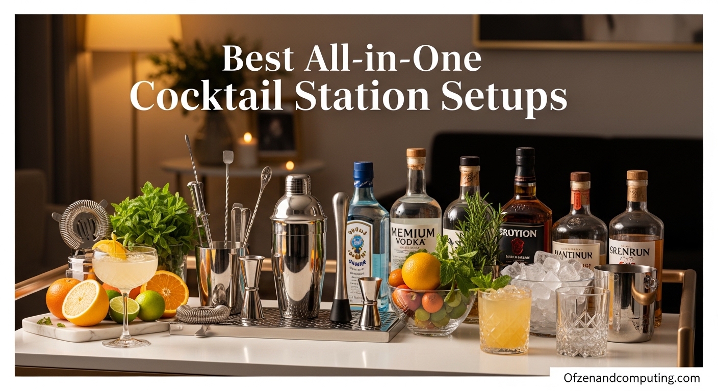 Best All-in-One Cocktail Station Setups