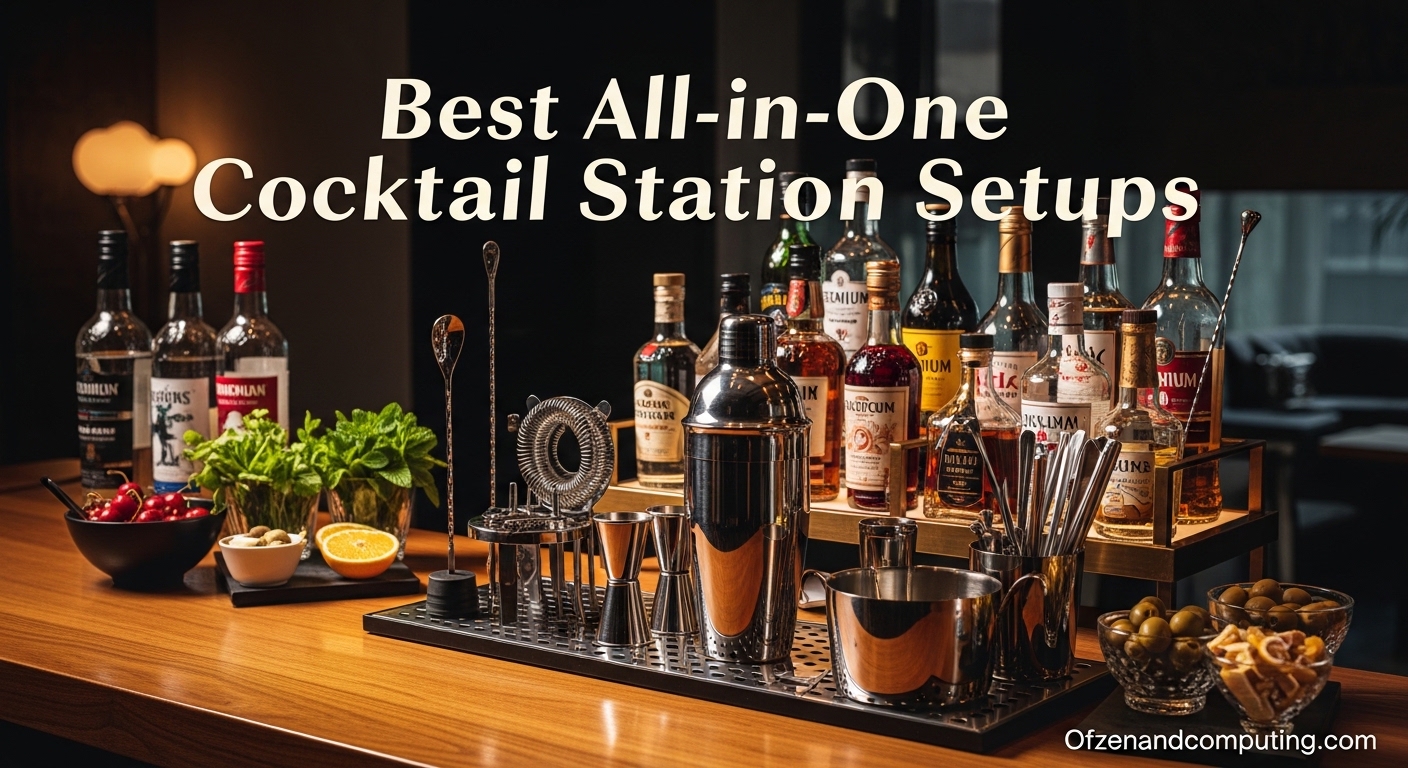 Best All-in-One Cocktail Station Setups