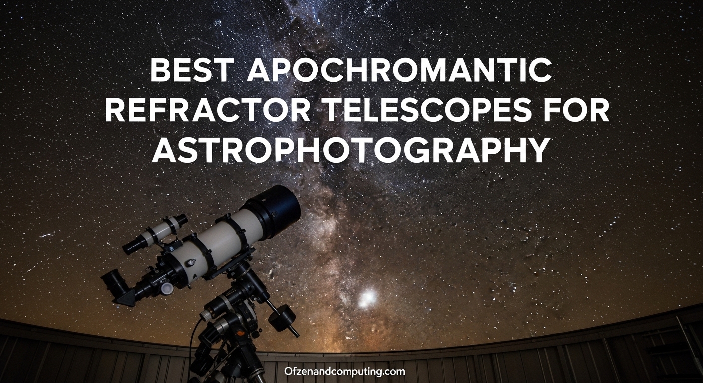 Best Apochromatic Refractor Telescopes for Astrophotography