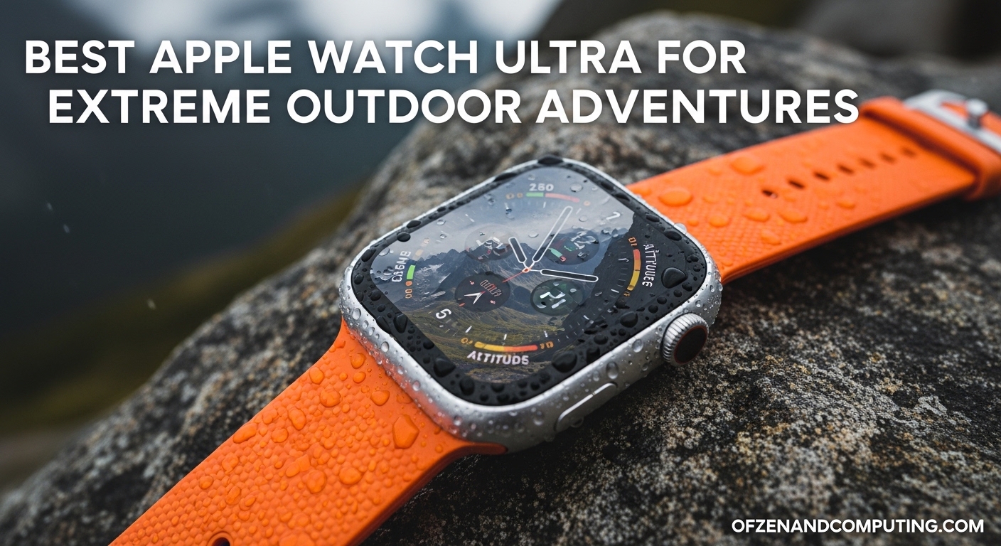 Best Apple Watch Ultra for Extreme Outdoor Adventures