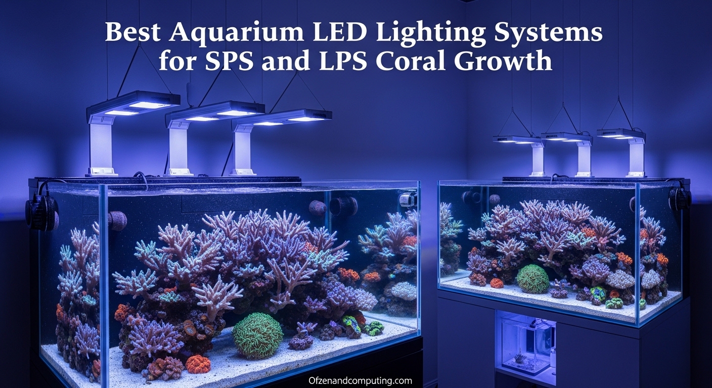 Best Aquarium LED Lighting Systems for SPS and LPS Coral Growth