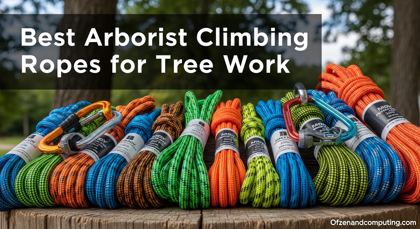 Best Arborist Climbing Ropes for Tree Work