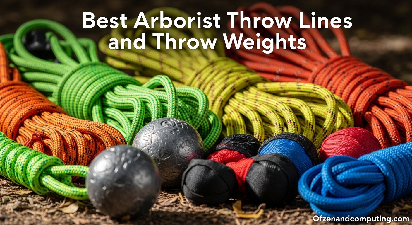 Best Arborist Throw Lines and Throw Weights