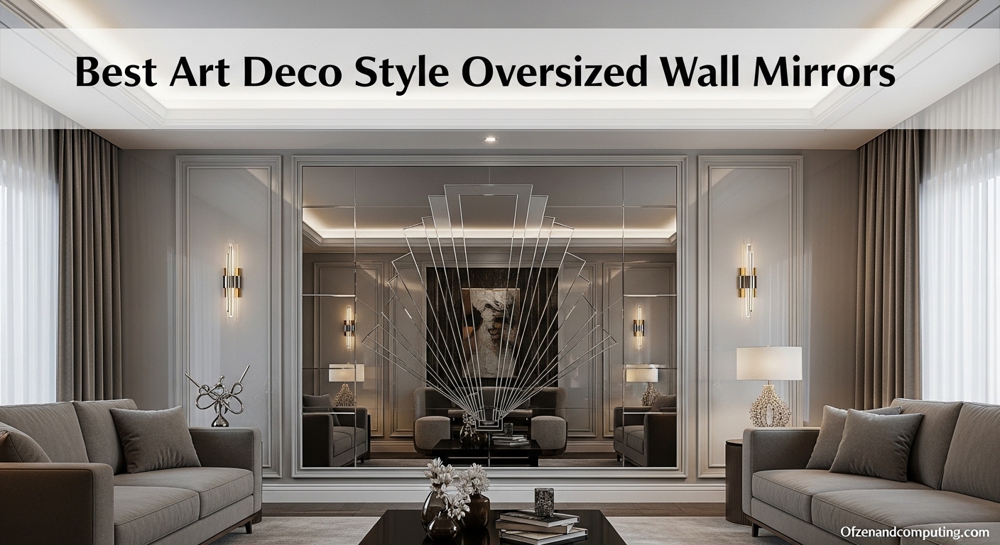 Best Art Deco Style Oversized Wall Mirrors