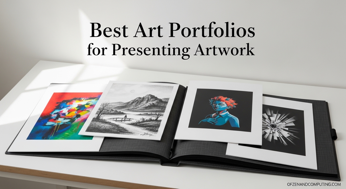 Best Art Portfolios for Presenting Artwork