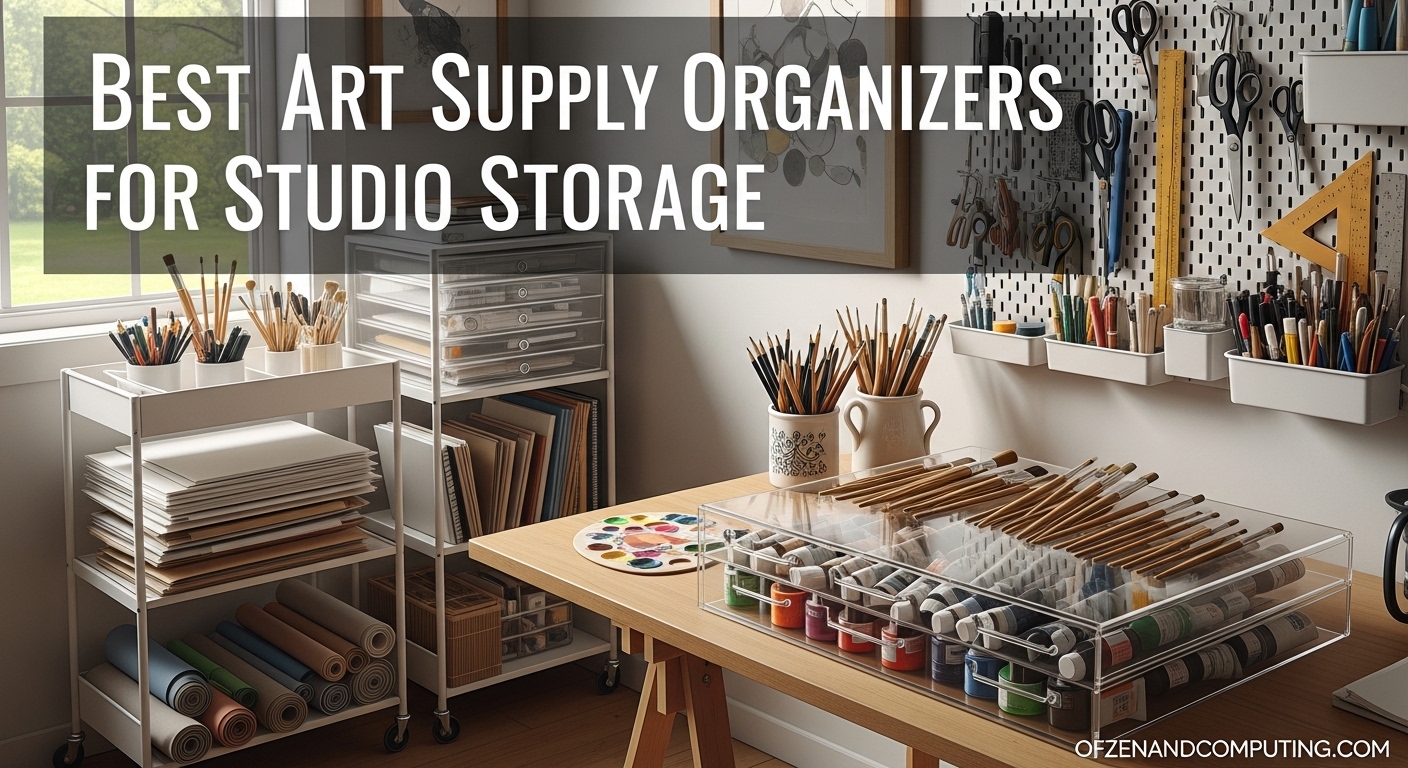 Best Art Supply Organizers for Studio Storage