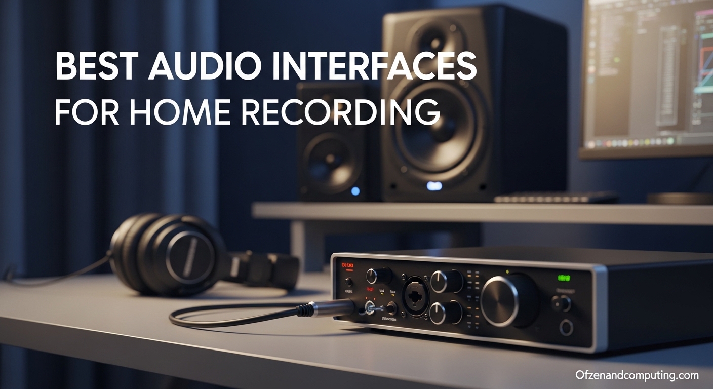 Best Audio Interfaces for Home Recording